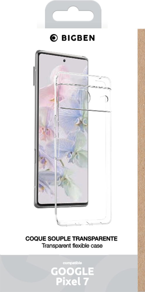 BIG BEN SILITRANSPIXEL7 mobiltelefon etui 16 cm (6.3") Cover Transparent