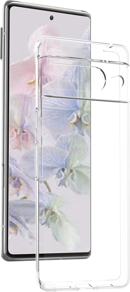 BIG BEN SILITRANSPIXEL7P mobiltelefonfodral 17 cm (6.7") Mobilskal Transparent