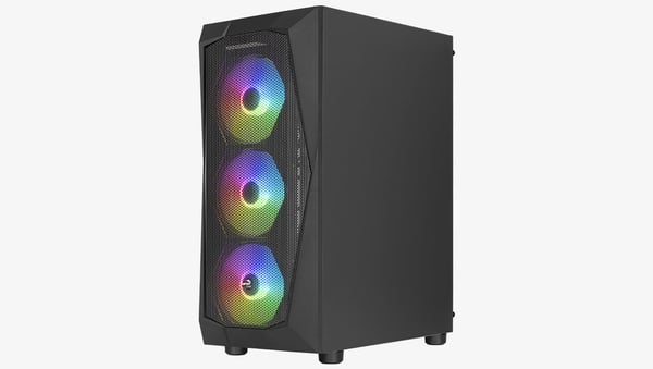 AEROCOOL ADVANCED TECHNOLOGIES AeroCool Falcon ARGB - Mid tower - ATX - Sidepanel med vindue (kabinet)