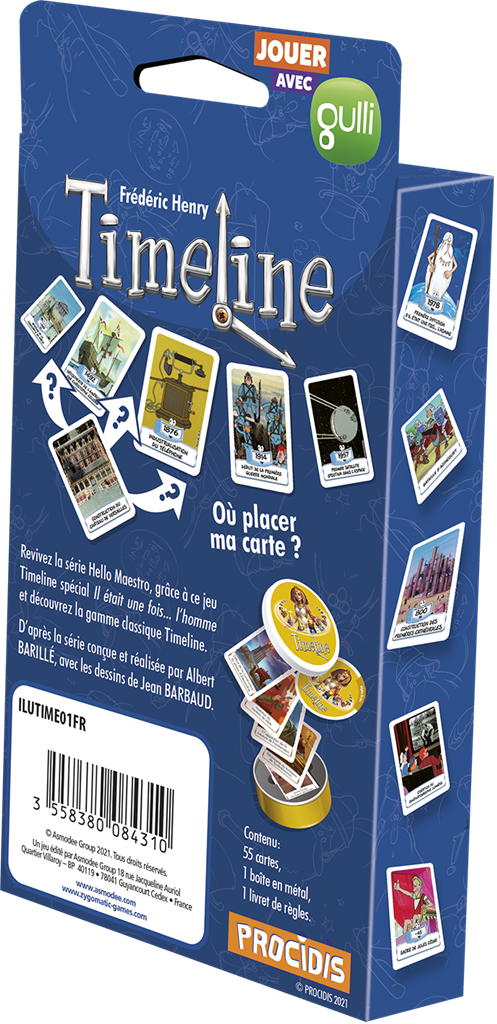 Asmodee ILUTIME01FR sällskapsspel