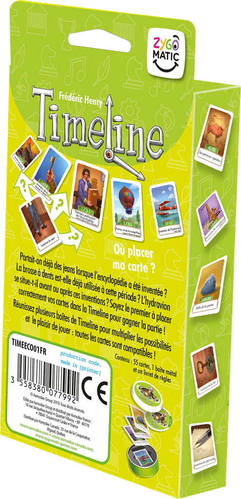 Asmodee TIMEECO01FR brætspil