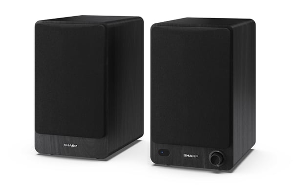 Sharp Bookshelf Speakers 2-suuntainen Musta Langallinen & langaton 60 W