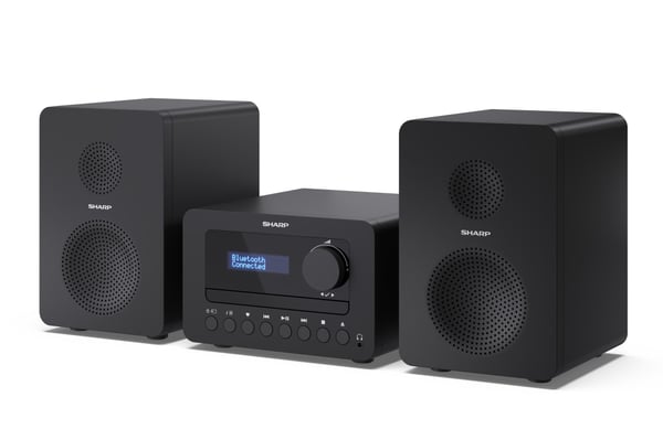 Sharp TOKYO DAB+ HI-FI Micro System Kodin mikroaudiojärjestelmä 40 W Musta