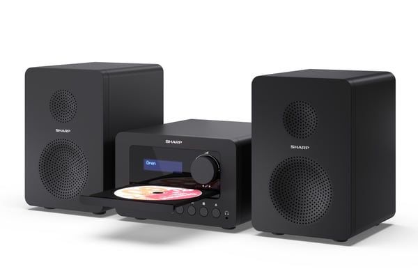 Sharp TOKYO DAB+ HI-FI Micro System Kodin mikroaudiojärjestelmä 40 W Musta