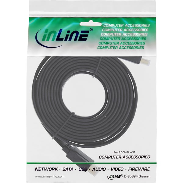 InLine 17003F HDMI-kabel 3 m HDMI Typ A (standard) Svart