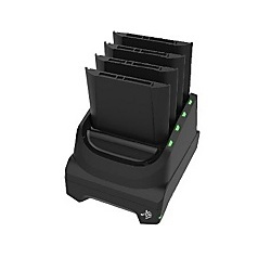 Zebra 4-paikkainen akkulaturi - Batterieladegerät