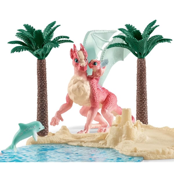 schleich BAYALA Dragon Island with treasure