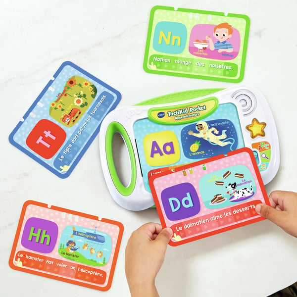 VTech Jouets Electroniques Educatifs TACTIKID POCKET APPRENTI'LECTURE