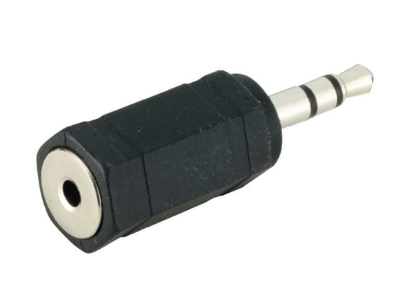 Microconnect AUDALX kabel kønsskifter 3.5mm 2.5mm Sort