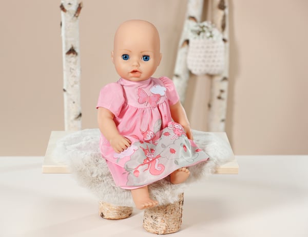 Baby Annabell Dress pink 43cm Dukkekjole