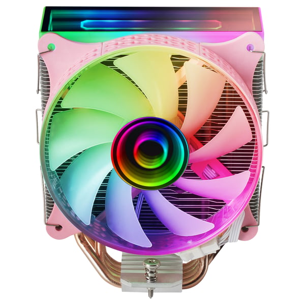 Mars Gaming MCPU-VR Processor Alt-i-en væskekøler 12 cm Lyserød 1 stk