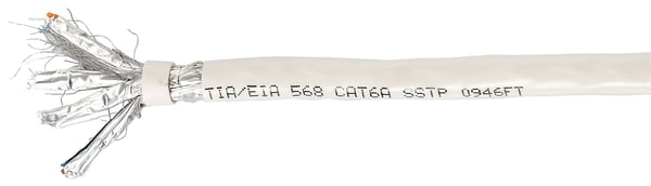 Equip 401493 netværkskabel Beige 305 m Cat6a S/FTP (S-STP)