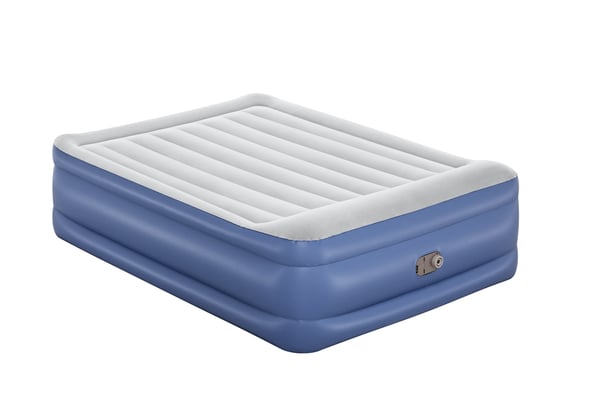 Bestway 67614 / 23 luftmadrass Dubbelmadrass Blå, Vit Unisex