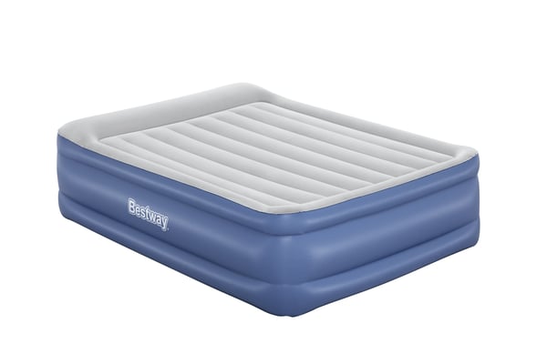 Bestway 67614 / 23 luftmadrass Dubbelmadrass Blå, Vit Unisex