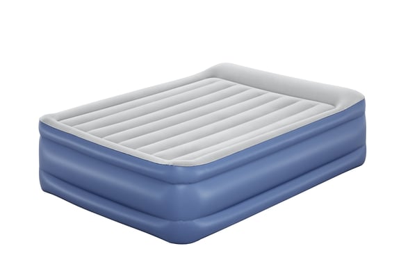 Bestway 67614 / 23 luftmadrass Dubbelmadrass Blå, Vit Unisex