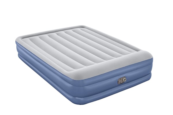 Bestway 67630 / 23 luftmadras Dobbelt madras Blå, Hvid Unisex