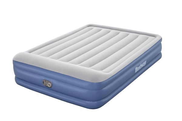 Bestway 67630 / 23 luftmadras Dobbelt madras Blå, Hvid Unisex