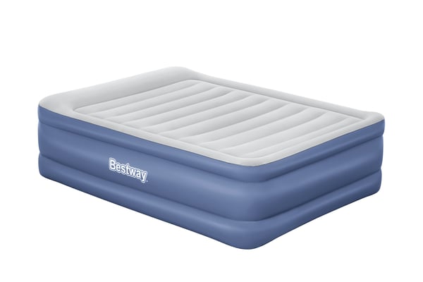 Bestway 67690 / 23 luftmadras Dobbelt madras Blå, Hvid Unisex