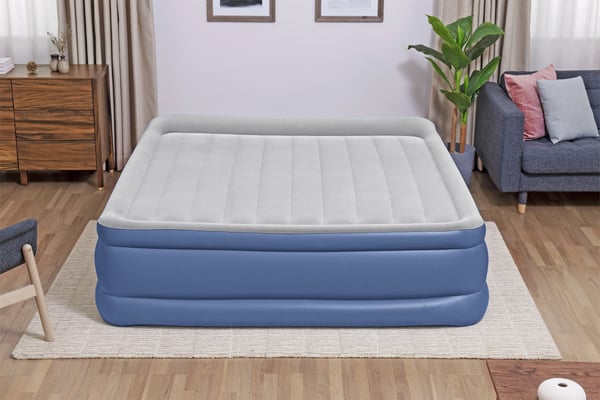 Bestway 67692 / 23 luftmadrass Dubbelmadrass Blå, Vit Unisex