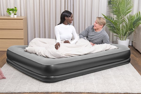Bestway 67725 / 23 ilmapatja Kaksoispatja Musta, Harmaa Unisex