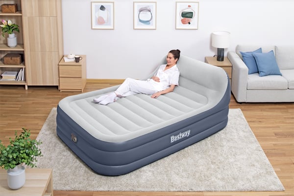 Bestway 67923 / 23 ilmapatja Kaksoispatja Harmaa, Valkoinen Unisex