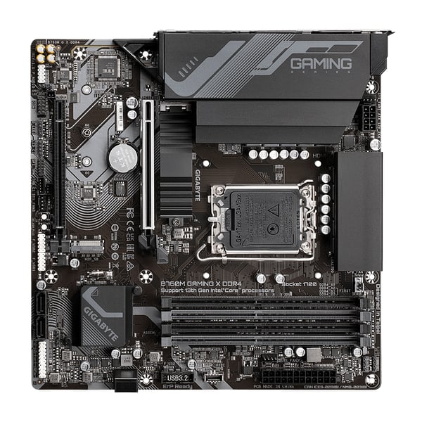 GIGABYTE B760M GAMING X DDR4 bundkort Intel B760 Express LGA 1700 micro ATX