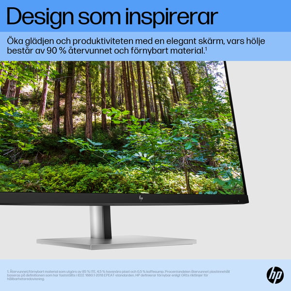 HP E27 G5 68,60 cm (27\") FHD-skärm 1920x1080 16:9 HDMI DP [Energiklass D] (6N4E2AA#ABB)