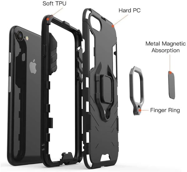 CoreParts MOBX-COV-JL-11 mobiltelefon etui 15,5 cm (6.1") Cover Sort