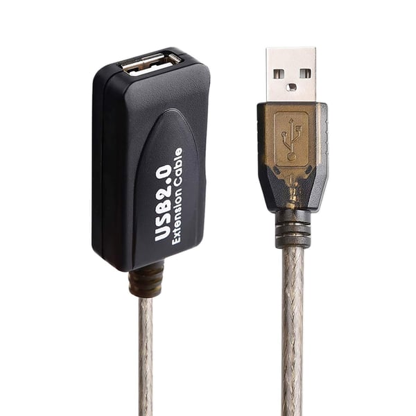 Ewent EW1013 USB-kabel USB 2.0 5 m USB A 0,48 Gbit/sek. Sort