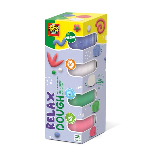 SES Creative 00514 förbrukningsmaterial för modellering Modellera 360 g Multifärg