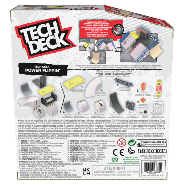 Tech Deck TED ACS XCnnctParkCreatorHighVoltage GML Sormiskeittilautasarja