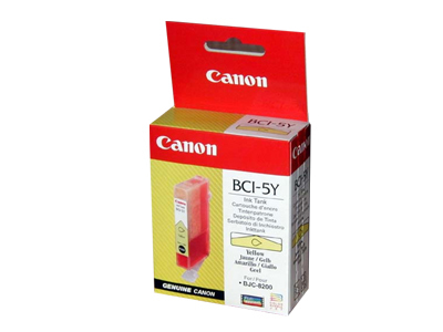 Canon BCI-5Y blækpatron 1 stk Original Gul