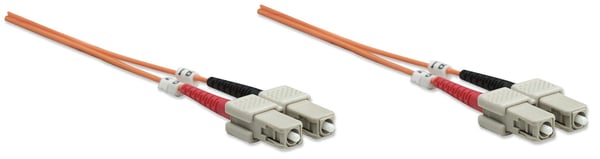 Intellinet 5m SC/SC InfiniBand og fiberoptisk kabel Orange