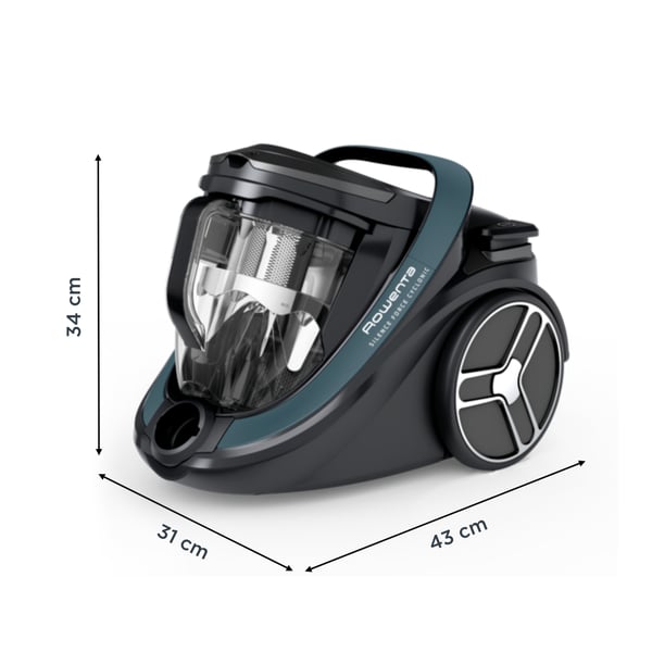 Rowenta Silence Force RO7961 2,5 L Sylinteripölynimuri Kuiva 500 W Pussiton