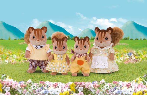 Sylvanian Families Familien Valnøddeegern
