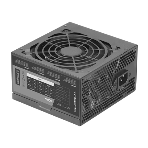 Tacens APIII600 enhed til strømforsyning 600 W 20+4 pin ATX ATX Sort