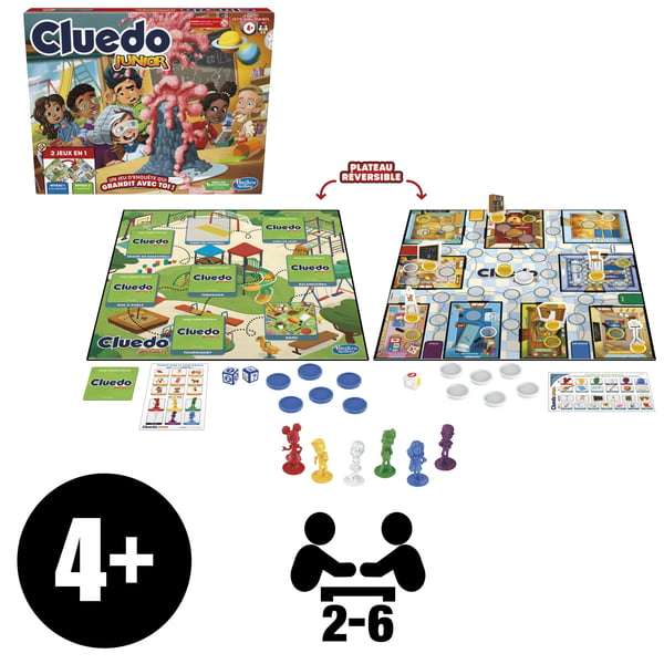 Hasbro Gaming Cluedo Junior 15 min. Brætspil Udledning