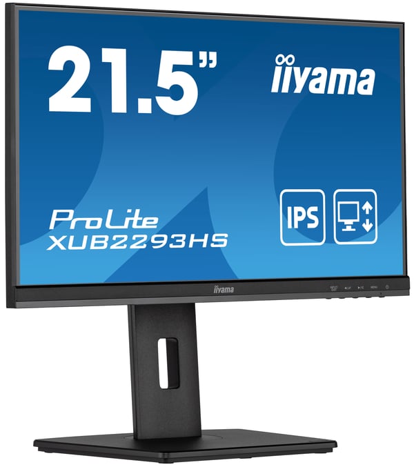 iiyama ProLite XUB2293HS-B3 computerskærm 54,6 cm (21.5") 1920 x 1080 pixel Fuld HD LED Sort