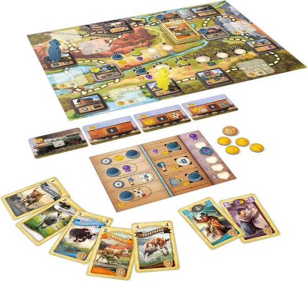 Asmodee Great Western Trail: El Paso Brætspil