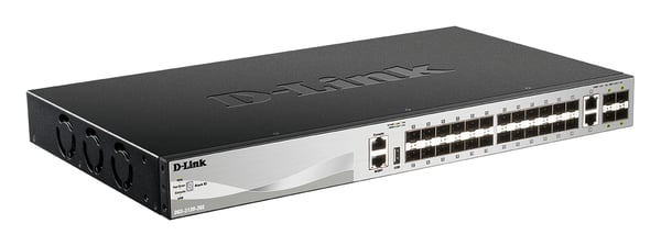 D-Link DGS-3130-30S/E netværksswitch Administreret L3 10G Ethernet (100/1000/10000) Grå