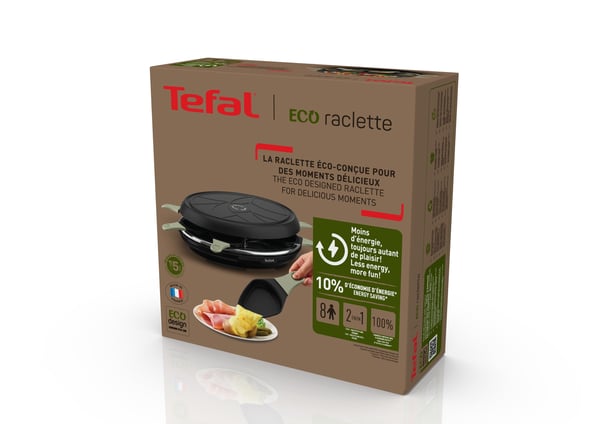 Tefal Raclette Neo Deco RE31E8 raclettepannu 8 henkilö(t) 945 W Musta