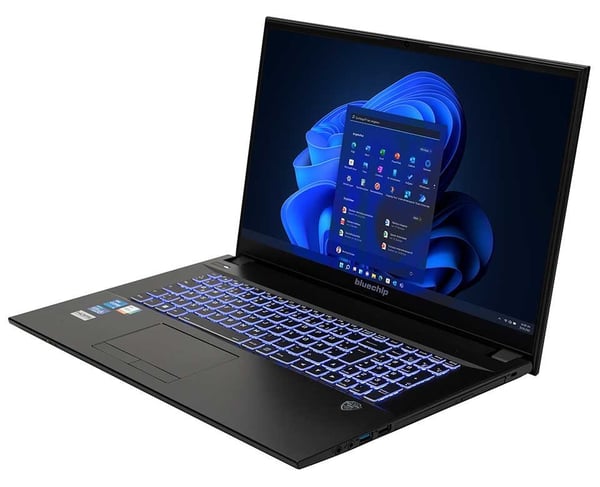 bluechip TRAVELline 17W4 EDU Intel® Core™ i5 i5-1335U Laptop 43,9 cm (17.3") Fuld HD 16 GB DDR4-SDRAM 500 GB SSD Wi-Fi 6E (802.11ax) Windows 11 Pro Sort
