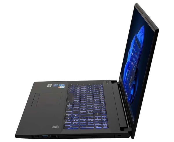 bluechip TRAVELline 17W4 EDU Intel® Core™ i5 i5-1335U Laptop 43,9 cm (17.3") Fuld HD 16 GB DDR4-SDRAM 500 GB SSD Wi-Fi 6E (802.11ax) Windows 11 Pro Sort