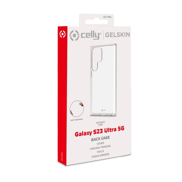 Celly GELSKIN1033 mobiltelefon etui 17,3 cm (6.8") Cover Transparent
