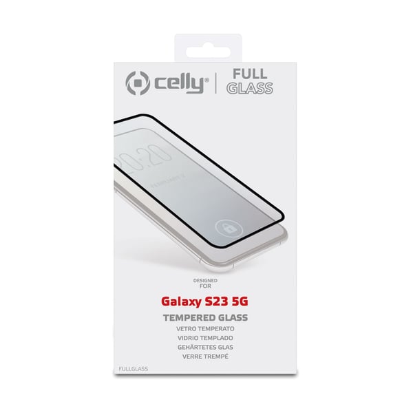Celly FULL GLASS Kirkas näytönsuoja Samsung 1 kpl