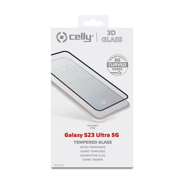 Celly 3D GLASS Klar skærmbeskytter Samsung 1 stk