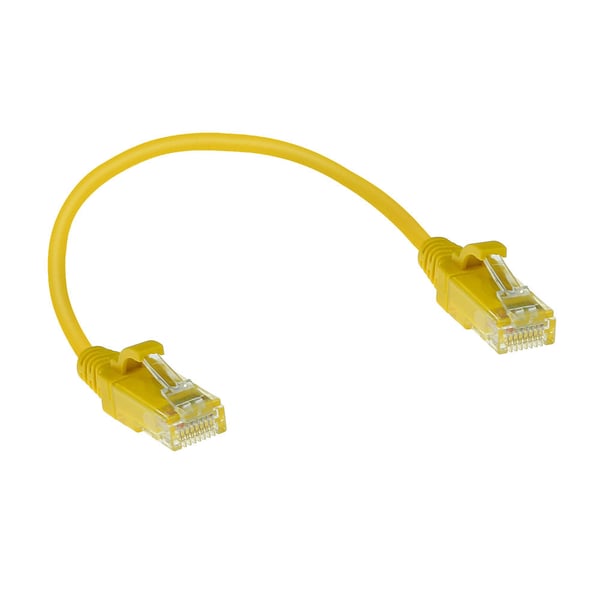 ACT DC9830 netværkskabel Gul 0,15 m Cat6 U/UTP (UTP)
