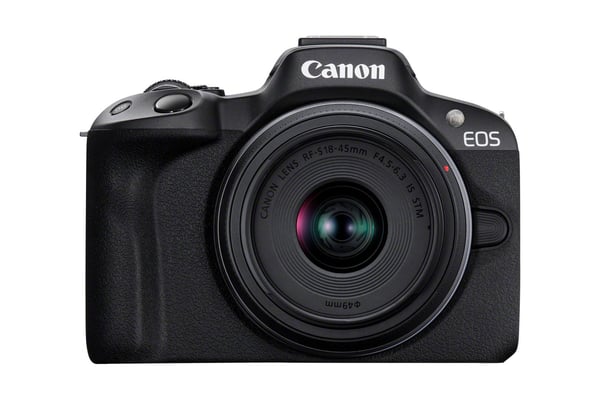 Canon EOS R50 Sort + RF-S 18-45mm F4.5-6.3 IS STM Kit