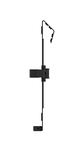ICY BOX IB-MSA101-LH Passiv holder Bærbar Sort