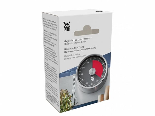 WMF Kurzzeitmesser magnetisch Mekanisk køkkentimer Rustfrit stål